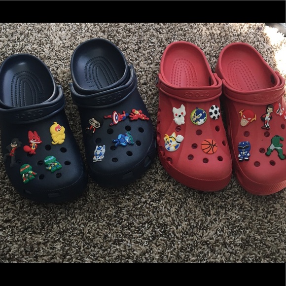 red crocs size 9